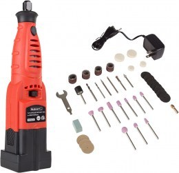 Stalwart 7.2 volt rotary cutting-grinding and sanding tool set